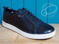 Classic mens leisure pump. Rugged leather  upper with pu sole. in Tan