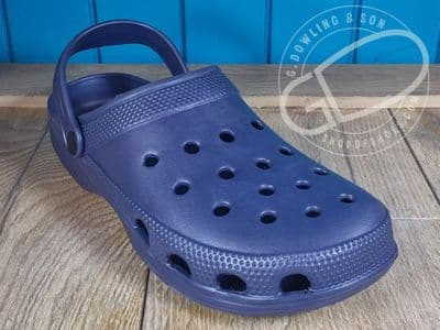 Comfort Foam Clogs – Black or Blue (Sizes 3–12)