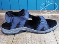 Cotswold Velcro walking navy with pink detail beach trek sandal. Available online with free postage or from our Whitchurch Hampshire shop between Basingstoke, Andover Winchester and Newbury Berkshire.