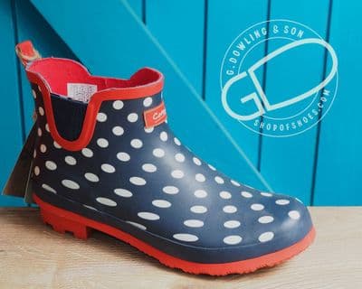 Cotswold short rubber print Wellington boot