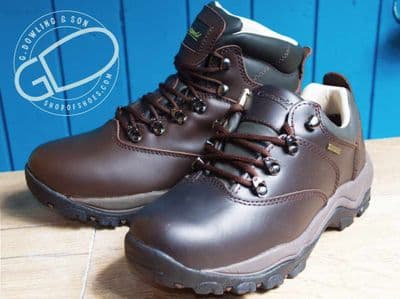 Cotswolds leather waterproof hiking laced boot and shoe