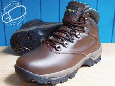 Cotswolds leather waterproof hiking laced boot
