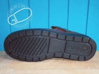 Seb mens active sports trainers 4E wide fit best selling shoe in brown from an Db Easy b wide fit specialist near Basingstoke Hampshire.