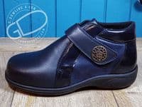 DB Celest 7 6V — Navy Leather (Extra Wide/Adjustable Fit)