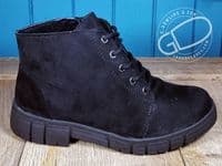 versatile 2E-4E 2V variable fit navy canvas summer shoe with pretty raised stitching and petal motif punching detail from an Db Easy b wide fit specialist near Basingstoke Hampshire.