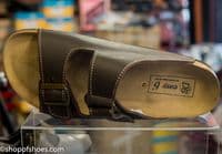 Dennis adjustable open wider fit leather Birkenstock esq mule sandal from Easy b available now online or from our Whitchurch shop on the A34 on the Hampshire, Berkshire border between Basingstoke Winchester Newbury and Andover