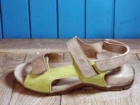 Eucalyptus – Women’s Wide Fit Touch Strap Sandal