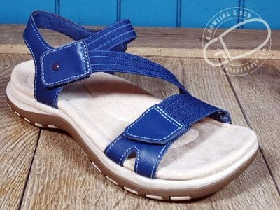 Free Spirit Aruba Leather Sandal  in teal