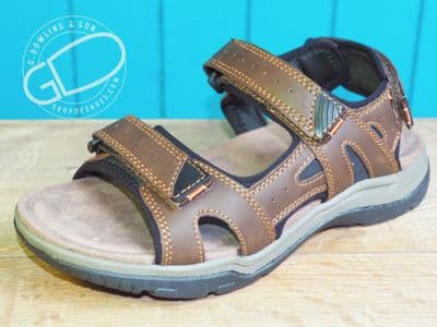 Free spirit Triple Velcro leather Sports Sandal