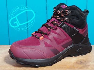 Horton  waterproof  vegan burgundy walking boot