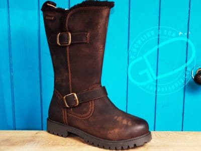 Hush puppies waxy waterproof country boot
