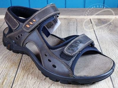 Imac Men's Italian-Made Suede Sports Sandals