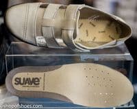 Jazmin Ladies Comfort sandal high fronted soft leather Shoe EE . Available to buy online or collect from our Whitchurch Hampshire shop right between Basingstoke, Winchester, Newbury and Andover on the A34