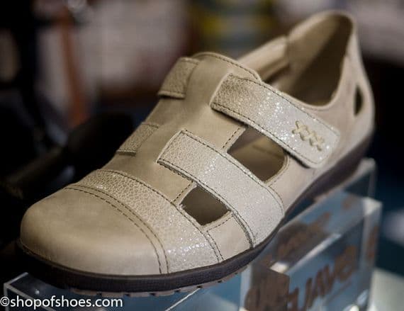 Jazmin Ladies Comfort sandal high fronted soft leather Shoe EE . Available to buy online or collect from our Whitchurch Hampshire shop right between Basingstoke, Winchester, Newbury and Andover on the A34