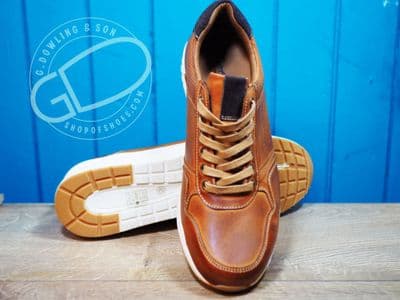 light luxurious Leather mens leisure shoe