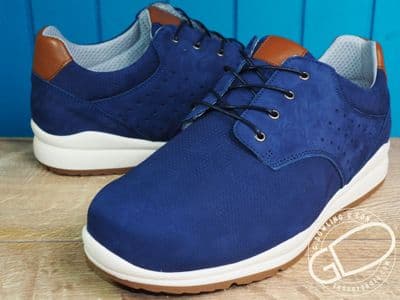 Mens 2V  Wide Fit Lace Up Casual Shoe - Benjamin