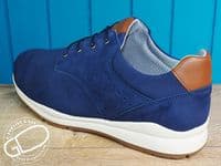 Mens 2V  Wide Fit Lace Up Casual Shoe - Benjamin