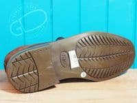 Mens best quality smart desert boot in tan or navy