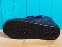 wider fitting easy access gbs slipper house shoe  in 2E - 4E wide fit or 6E - 8E wider fitting . Available from our shop in Whitchurch Hampshire near Basingstoke and Andover on the A34 between Winchester and Newbury Berkshire.