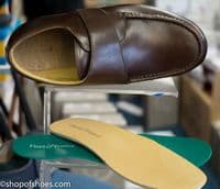 Mens extra wide fit leather great value smart shoe in black available now in black or to order in other colours from our Whitchurch Hampshire shoe shop on the Hampshire Berkshire border on the A34 between Newbury and Winchester and near Andover and Basingstoke