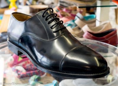 Oxfords with leather stitched sole.