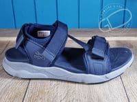 Cotswold Velcro walking navy with pink detail beach trek sandal. Available online with free postage or from our Whitchurch Hampshire shop between Basingstoke, Andover Winchester and Newbury Berkshire.