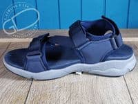 Cotswold Velcro walking navy with pink detail beach trek sandal. Available online with free postage or from our Whitchurch Hampshire shop between Basingstoke, Andover Winchester and Newbury Berkshire.