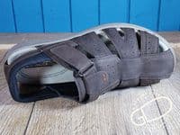 Roamers Men's Brown Suede Fisherman Sandals