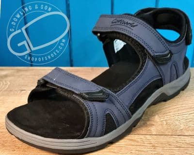 Shilton cotswolds RECYCLED adjustable open mens sandal