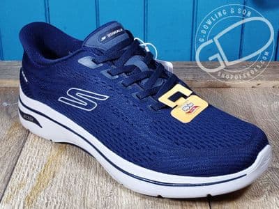 Skechers Arch Fit 2.0 Percy Slip-Ins Navy | Support Trainers