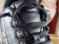 Skechers Arch Fit 2.0 – Star Bound black leather.