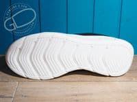 SKECHERS Flex Appeal 3.0 - Go Forward shoe. Smooth Action leather and mesh fabric upper in a lace up athletic sporty training sneaker with stitching accents and Air Cooled Memory Foam insole. available to try and buy from our shop on the Hampshire Berkshire border near Newbury, Winchester Andover and Basingstoke.