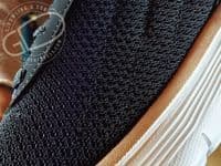 Skechers Flex appeal  5 in black  with rose  gold trim