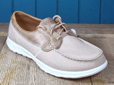 Skechers GO walk coral deck shoe