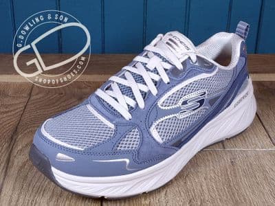 Skechers Relaxed Fit: Edgeride – Silver Eclipse — Stylish, Sustainable Comfort