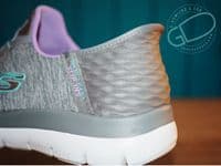 Skechers Expected Tomen in Navy available to try and buy from our shop on the Hampshire Berkshire border near Newbury, Winchester Andover and Basingstoke.