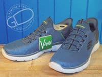 Skechers Expected Tomen in Navy available to try and buy from our shop on the Hampshire Berkshire border near Newbury, Winchester Andover and Basingstoke.
