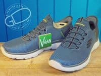 Skechers Expected Tomen in Navy available to try and buy from our shop on the Hampshire Berkshire border near Newbury, Winchester Andover and Basingstoke.