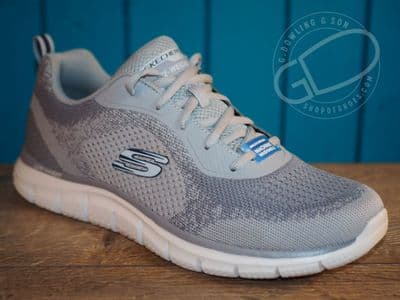 Skechers Track - Glendor: Lightweight Comfort and Sporty Style in navy.