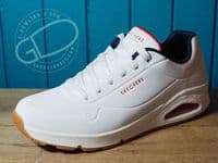 Sketchers GOWalk 3 navy & white available to try and buy from our shop on the Hampshire Berkshire border near Newbury, Winchester Andover and Basingstoke.