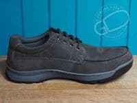 Tucker Lace-Up Shoes  in grey nubuck