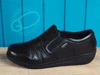 Alpina Rony gorgeously soft black Navy or Bordo luxury lined leather shoe. Available online with free postage or from our Whitchurch Hampshire shop between Basingstoke, Andover Winchester and Newbury Berkshire.