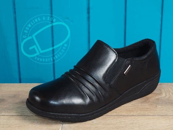 Alpina Rony gorgeously soft black Navy or Bordo luxury lined leather shoe. Available online with free postage or from our Whitchurch Hampshire shop between Basingstoke, Andover Winchester and Newbury Berkshire.