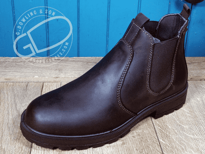 Waterproof wax brown Leather mens  Dealer boot