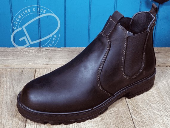 Waterproof wax brown Leather mens  Dealer boot