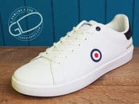 White Lambretta vinyl trainer.