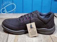 Women’s Coastal Waterproof Leather Trail Shoe – Brown Nubuck