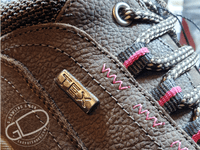 Women’s country  Waterproof Leather Trail Shoe – Brown Nubuck