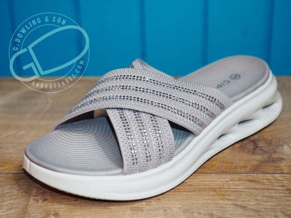 comfortable ladies Velcro summer sandals from our shop between Andover and Basingstoke on the Hampshire Berkshire border.
