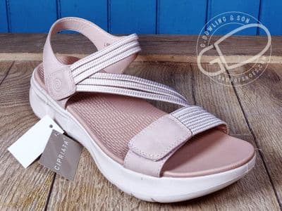 Women's Soft Non-Leather Sandal – Adjustable Comfort for Every Step soft pink